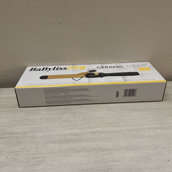 Babyliss Pro CT100SN Ceramic Tools 1” Inch Professional Curling Iron NEW IN BOX! - Picture 6 of 6